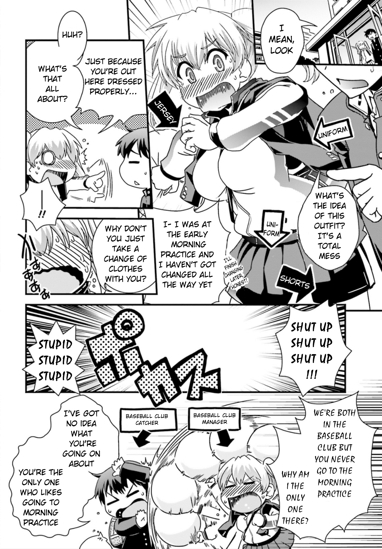Kyoukai no Nai Sekai Chapter 14 page 3 - Chapter 14: Satomi's Determination