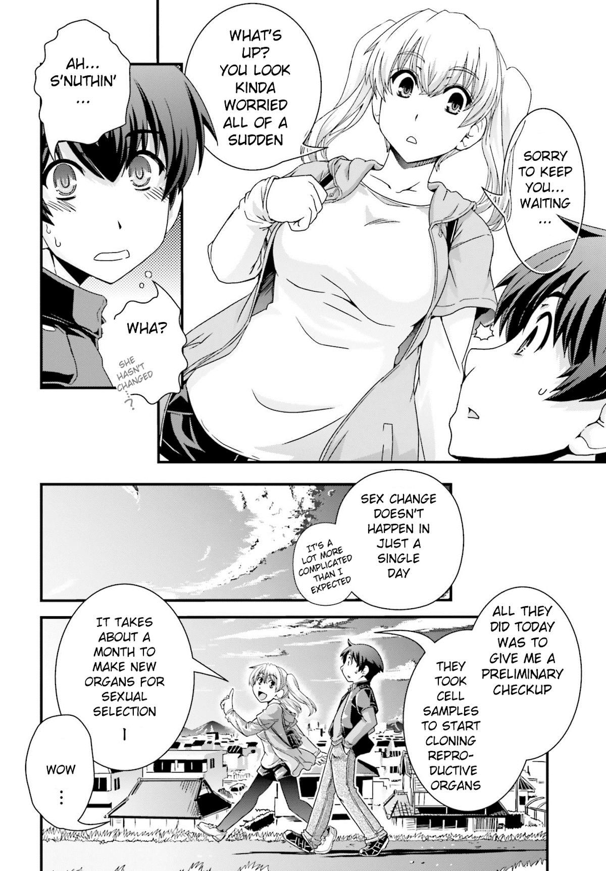 Kyoukai no Nai Sekai Chapter 15 page 11 - Chapter 15: Studying Sexual Selection