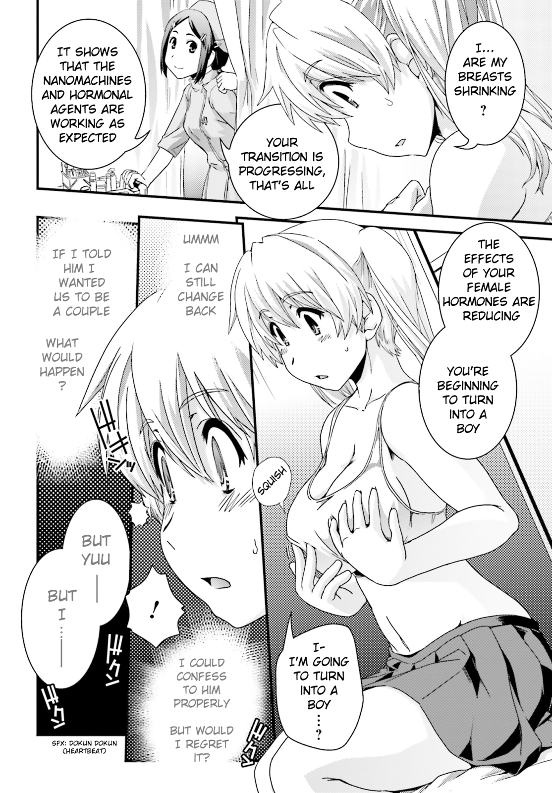 Kyoukai no Nai Sekai Chapter 16 page 18 - Chapter 16: Don't Let Me Love You any More