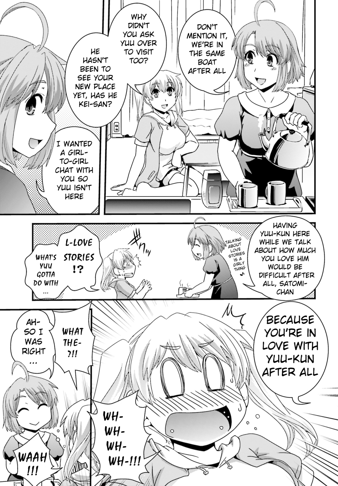 Kyoukai no Nai Sekai Chapter 16 page 7 - Chapter 16: Don't Let Me Love You any More