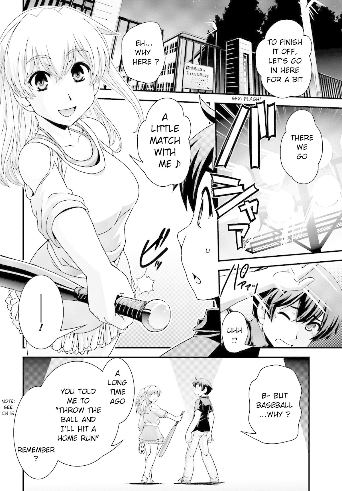 Kyoukai no Nai Sekai Chapter 18 page 10 - Chapter 18: Satomi's Decision