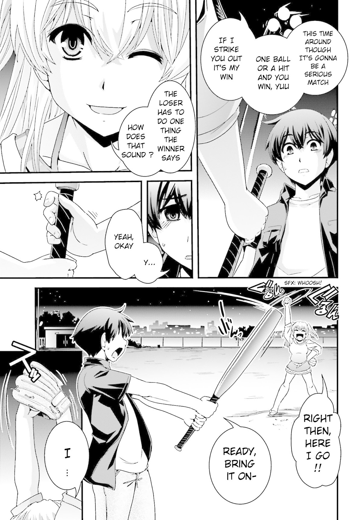 Kyoukai no Nai Sekai Chapter 18 page 11 - Chapter 18: Satomi's Decision