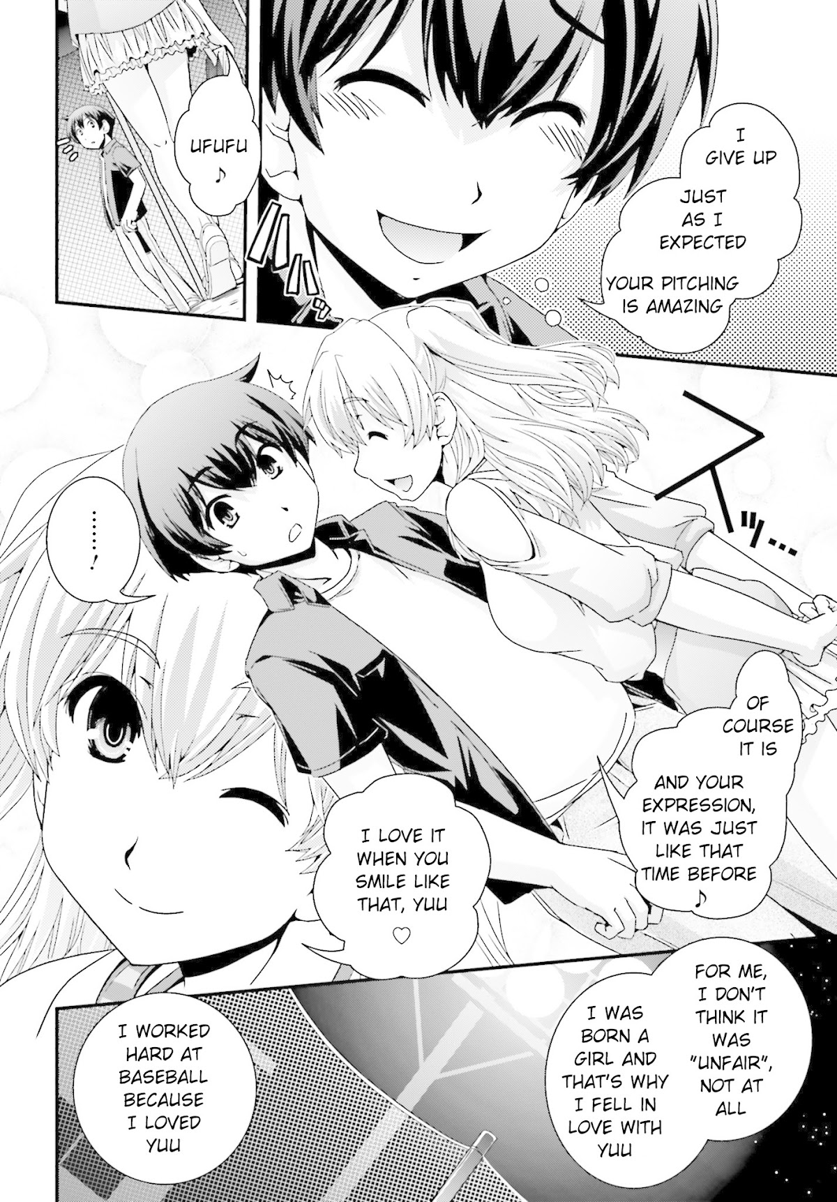 Kyoukai no Nai Sekai Chapter 18 page 14 - Chapter 18: Satomi's Decision