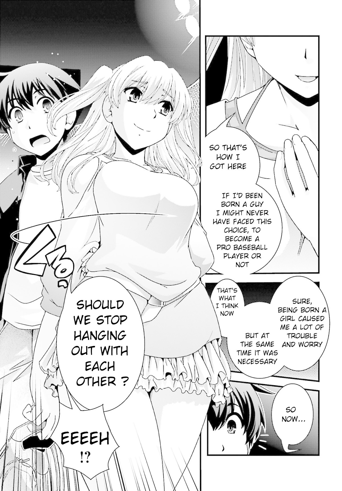 Kyoukai no Nai Sekai Chapter 18 page 15 - Chapter 18: Satomi's Decision