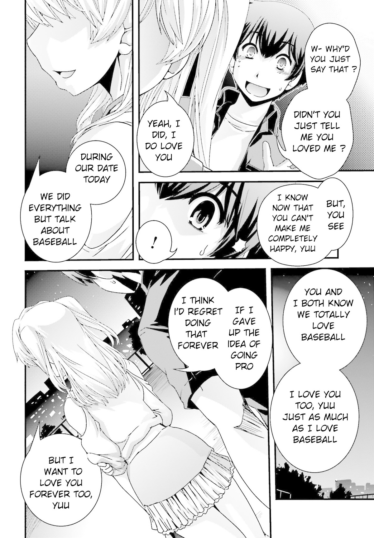 Kyoukai no Nai Sekai Chapter 18 page 16 - Chapter 18: Satomi's Decision
