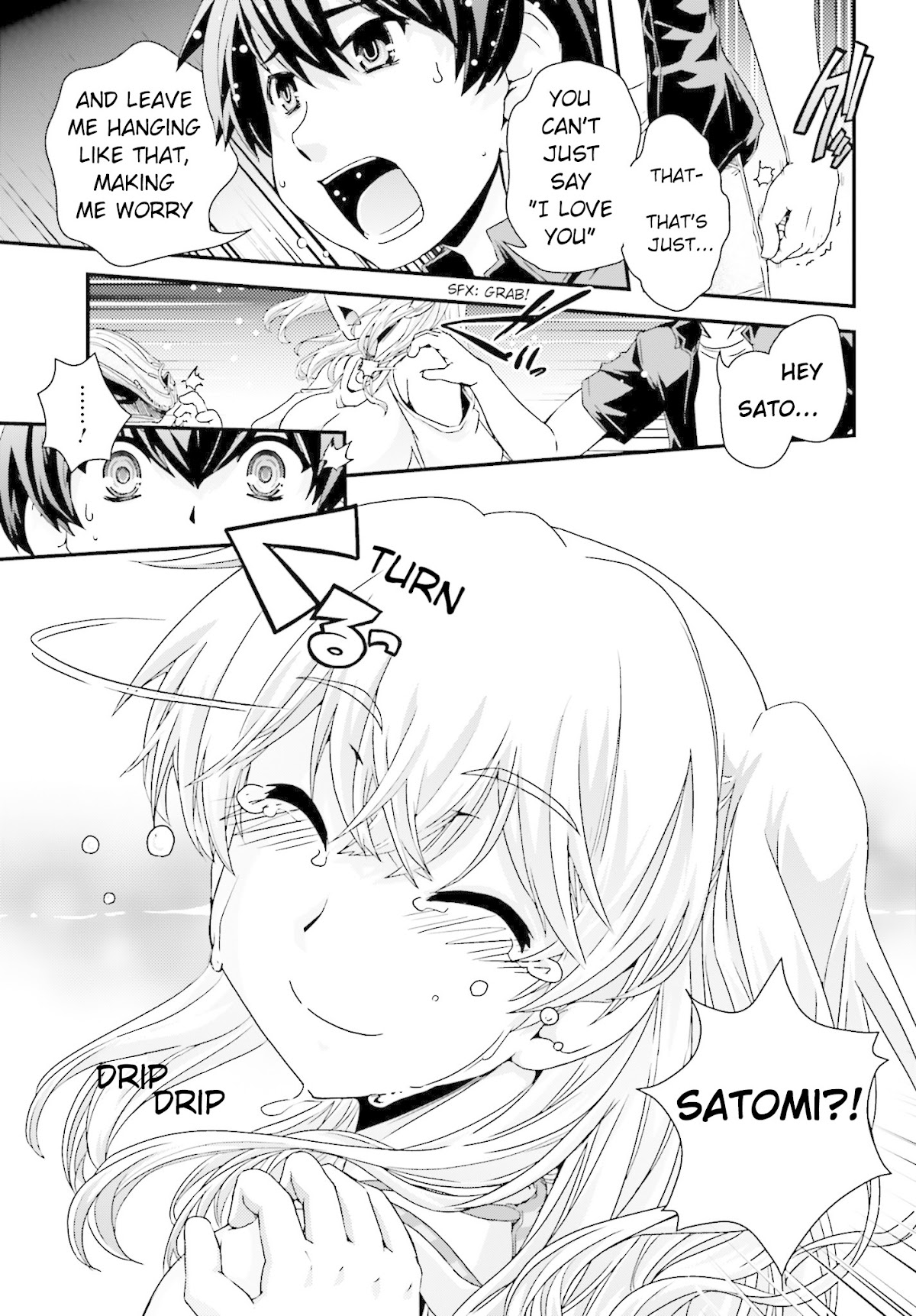 Kyoukai no Nai Sekai Chapter 18 page 17 - Chapter 18: Satomi's Decision