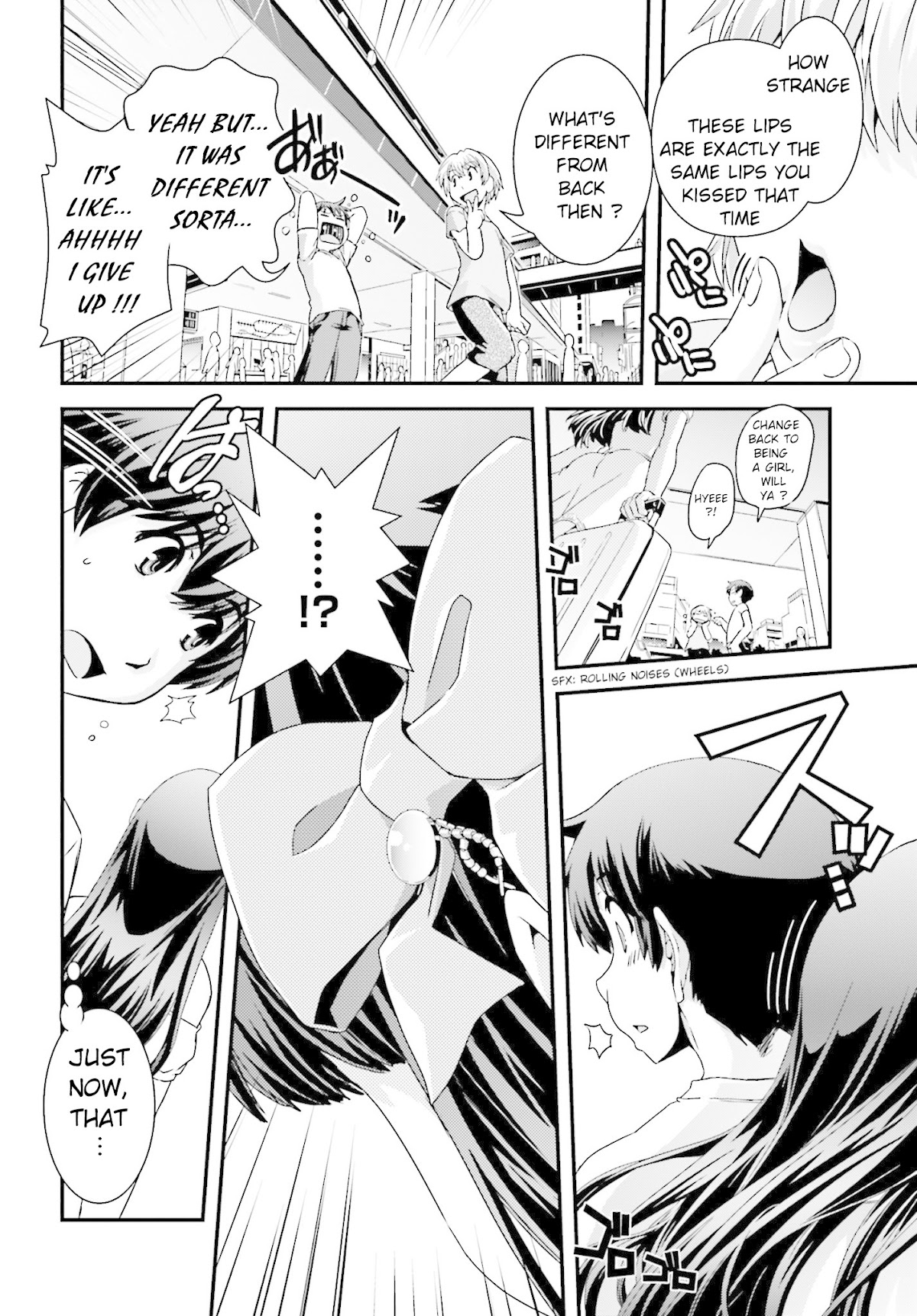 Kyoukai no Nai Sekai Chapter 18 page 23 - Chapter 18: Satomi's Decision