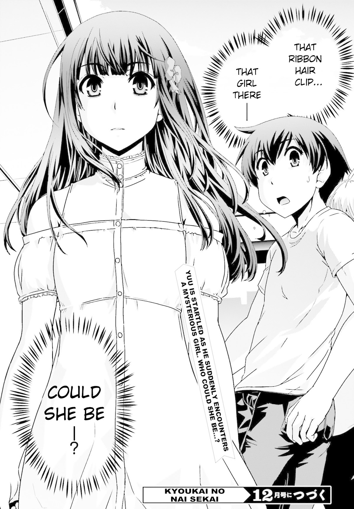 Kyoukai no Nai Sekai Chapter 18 page 24 - Chapter 18: Satomi's Decision