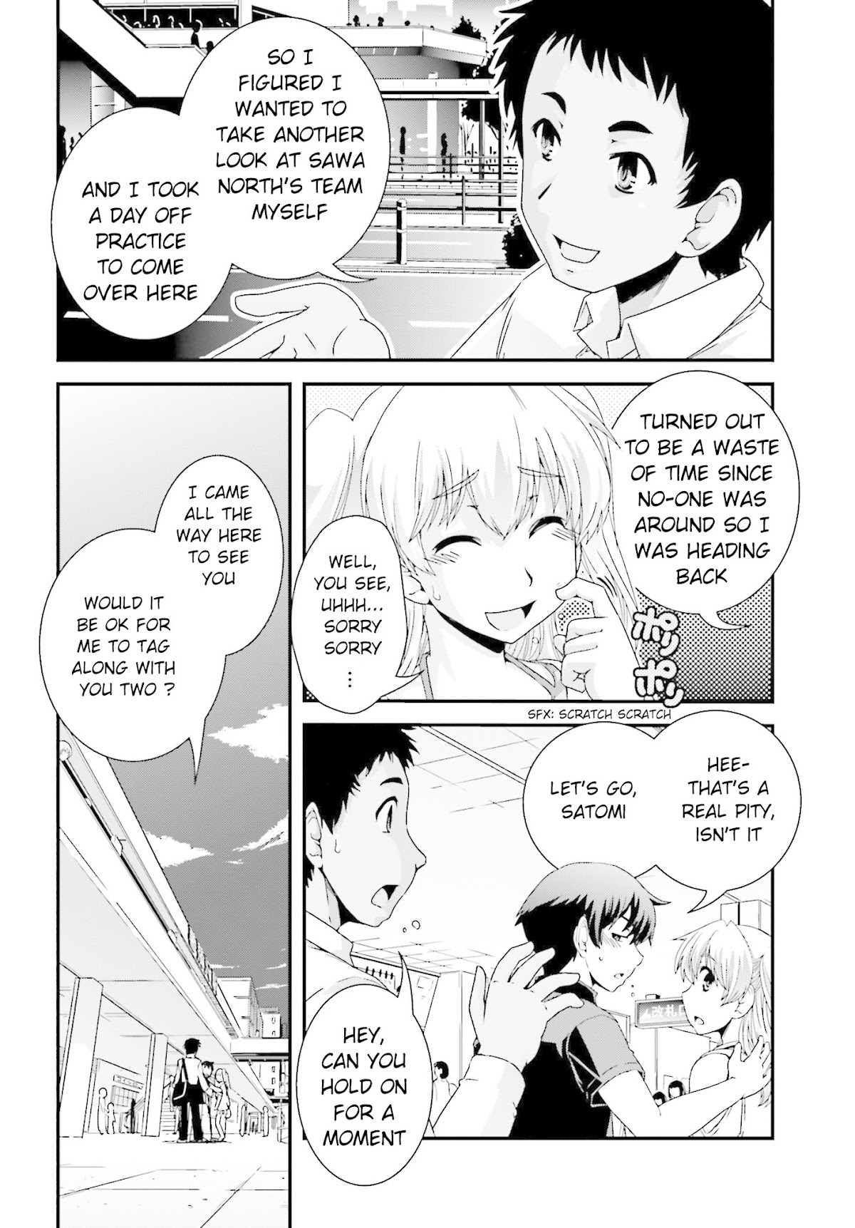 Kyoukai no Nai Sekai Chapter 18 page 4 - Chapter 18: Satomi's Decision