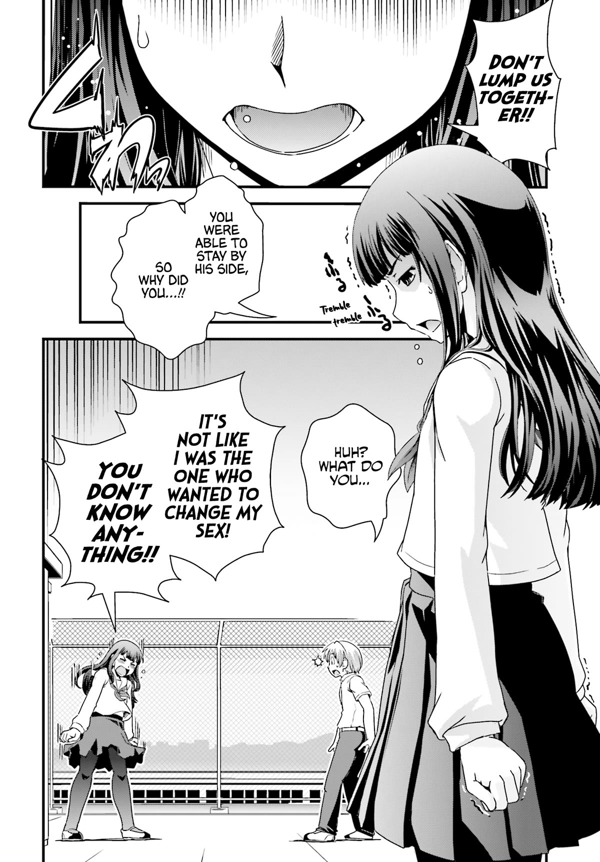 Kyoukai no Nai Sekai Chapter 20 page 14 - Chapter 20: Aki's Secret
