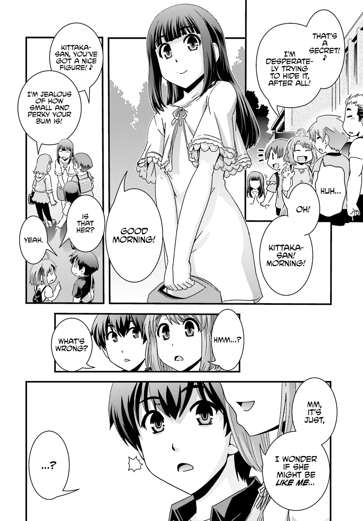 Kyoukai no Nai Sekai Chapter 20 page 18 - Chapter 20: Aki's Secret