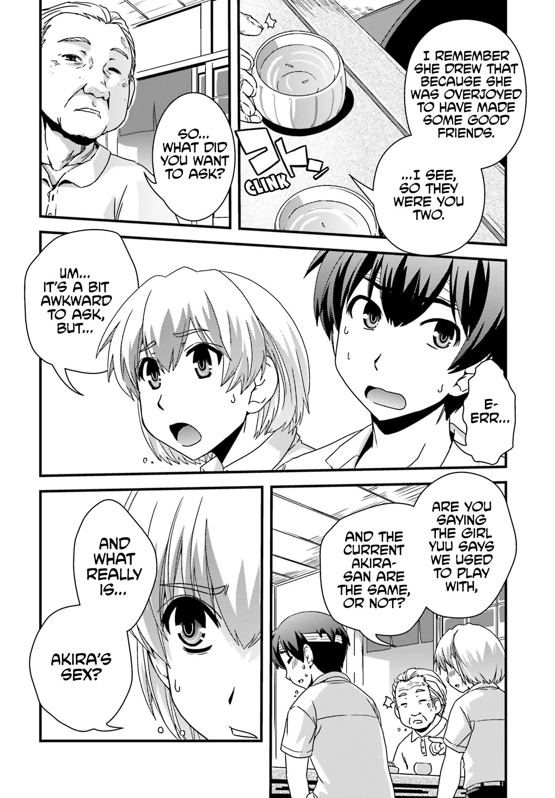 Kyoukai no Nai Sekai Chapter 21 page 14 - Chapter 21: Inside Him, I'm Still Me…