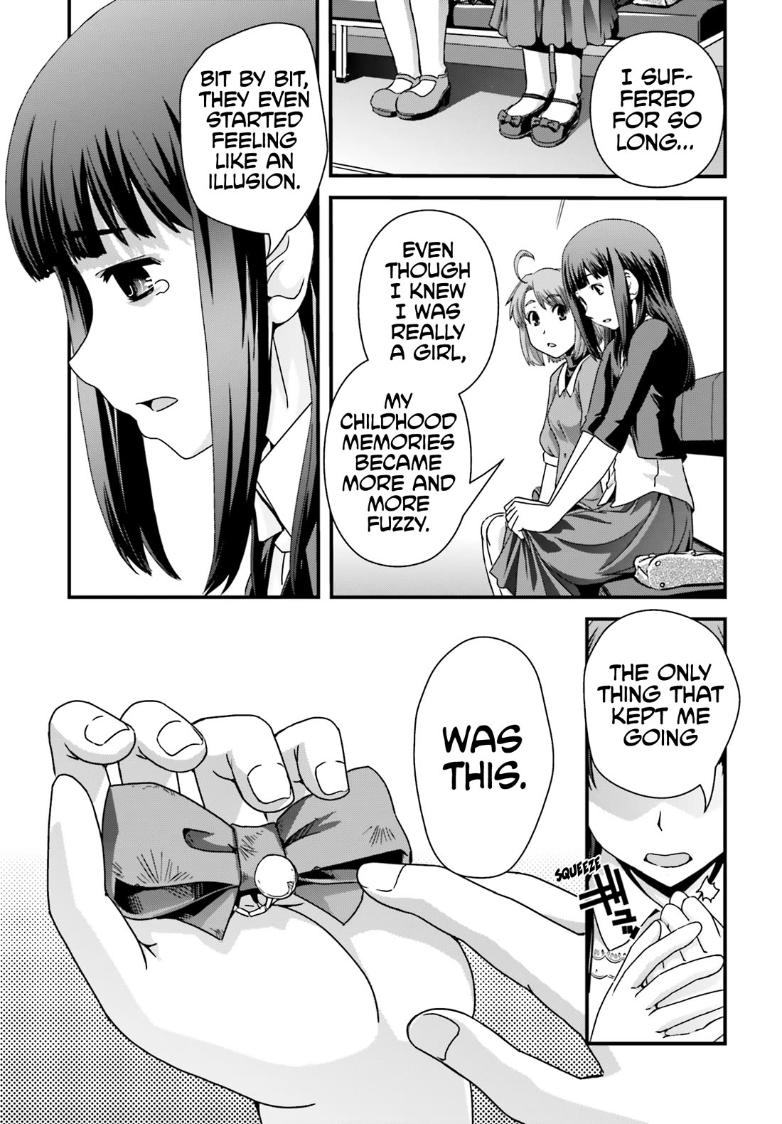 Kyoukai no Nai Sekai Chapter 21 page 17 - Chapter 21: Inside Him, I'm Still Me…