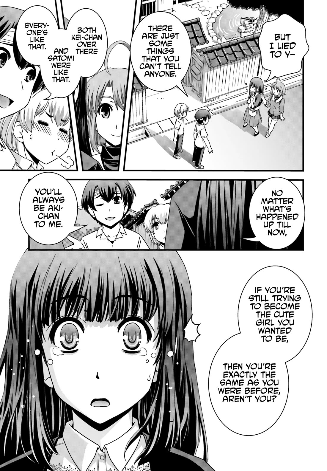 Kyoukai no Nai Sekai Chapter 21 page 21 - Chapter 21: Inside Him, I'm Still Me…