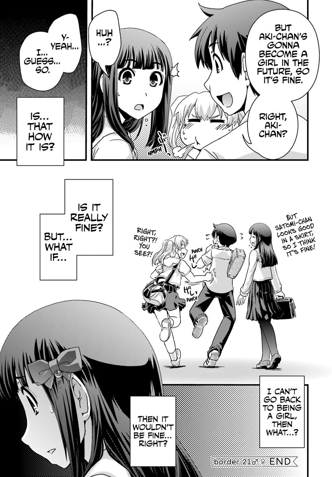 Kyoukai no Nai Sekai Chapter 21 page 25 - Chapter 21: Inside Him, I'm Still Me…