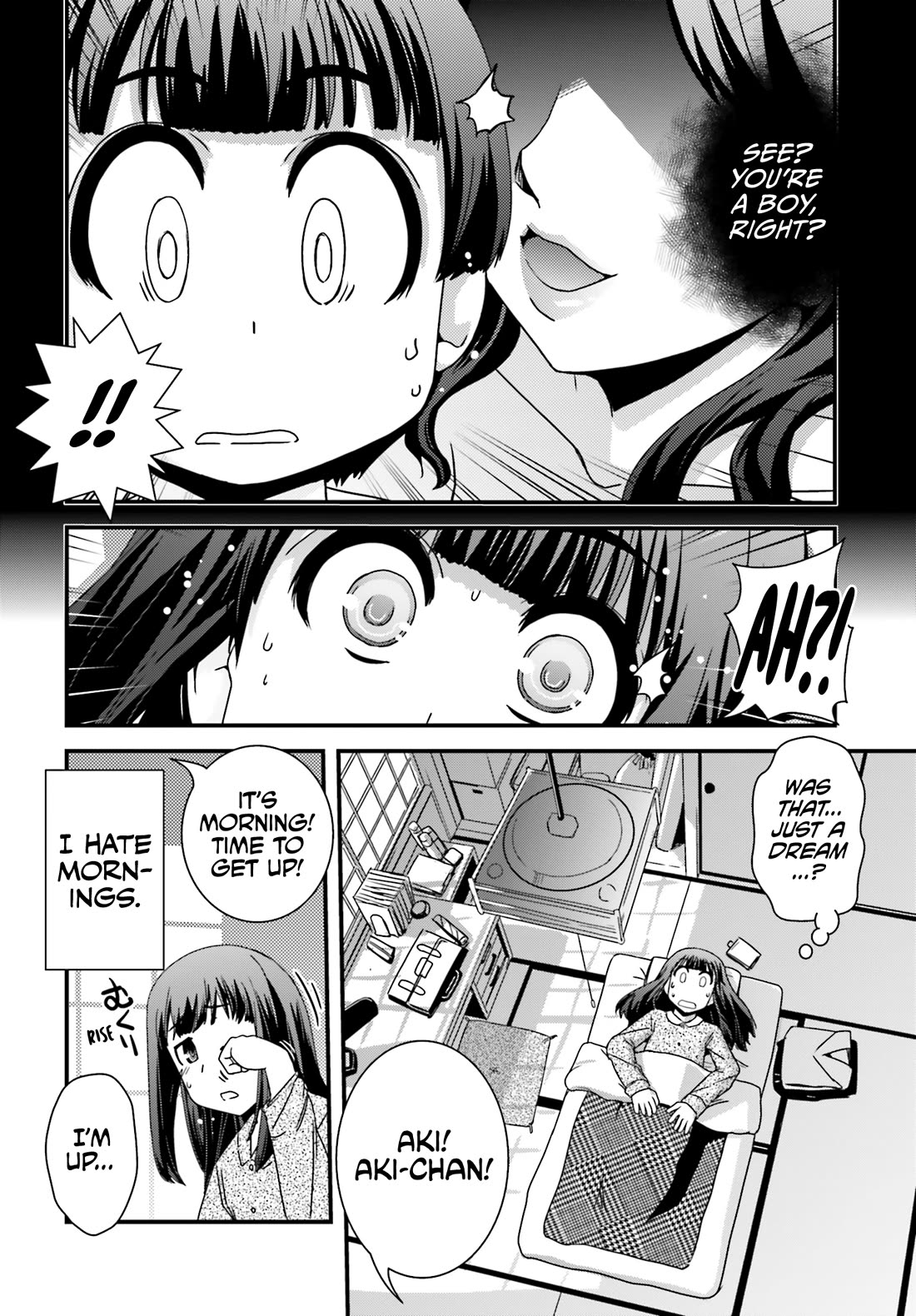 Kyoukai no Nai Sekai Chapter 21 page 4 - Chapter 21: Inside Him, I'm Still Me…