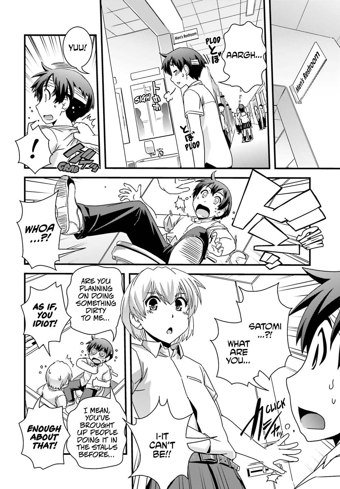 Kyoukai no Nai Sekai Chapter 21 page 8 - Chapter 21: Inside Him, I'm Still Me…