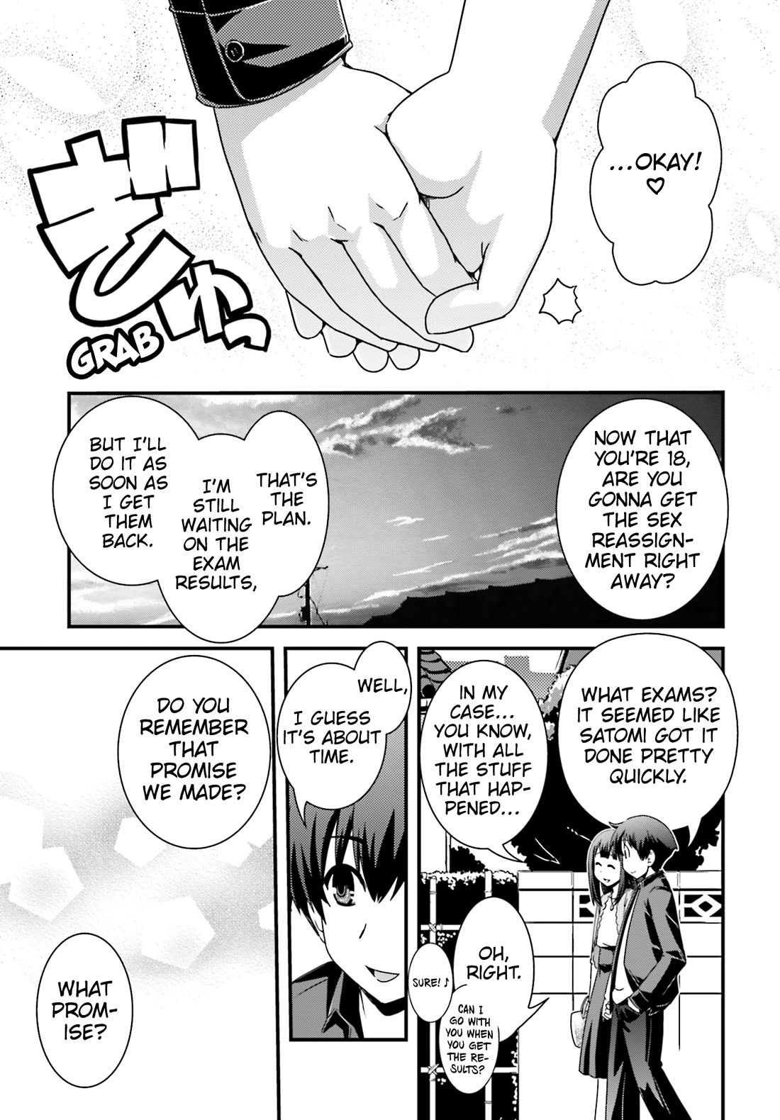 Kyoukai no Nai Sekai Chapter 22 page 10 - Chapter 22: Drowning in Despair