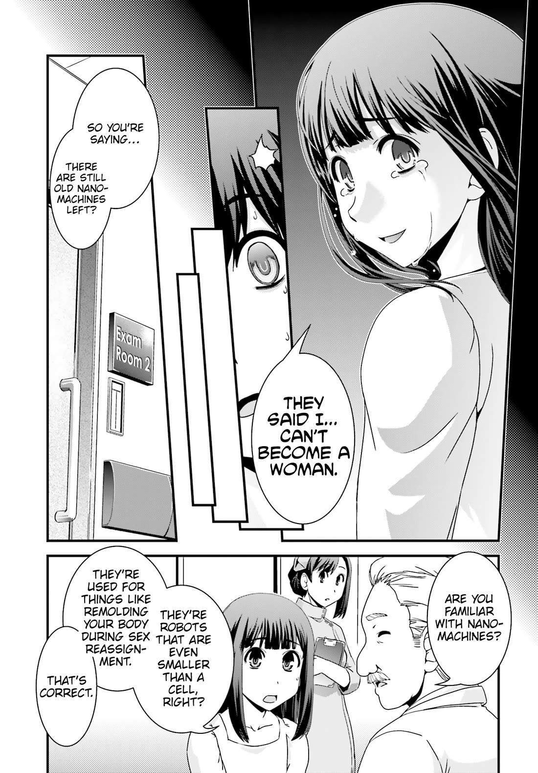 Kyoukai no Nai Sekai Chapter 22 page 14 - Chapter 22: Drowning in Despair