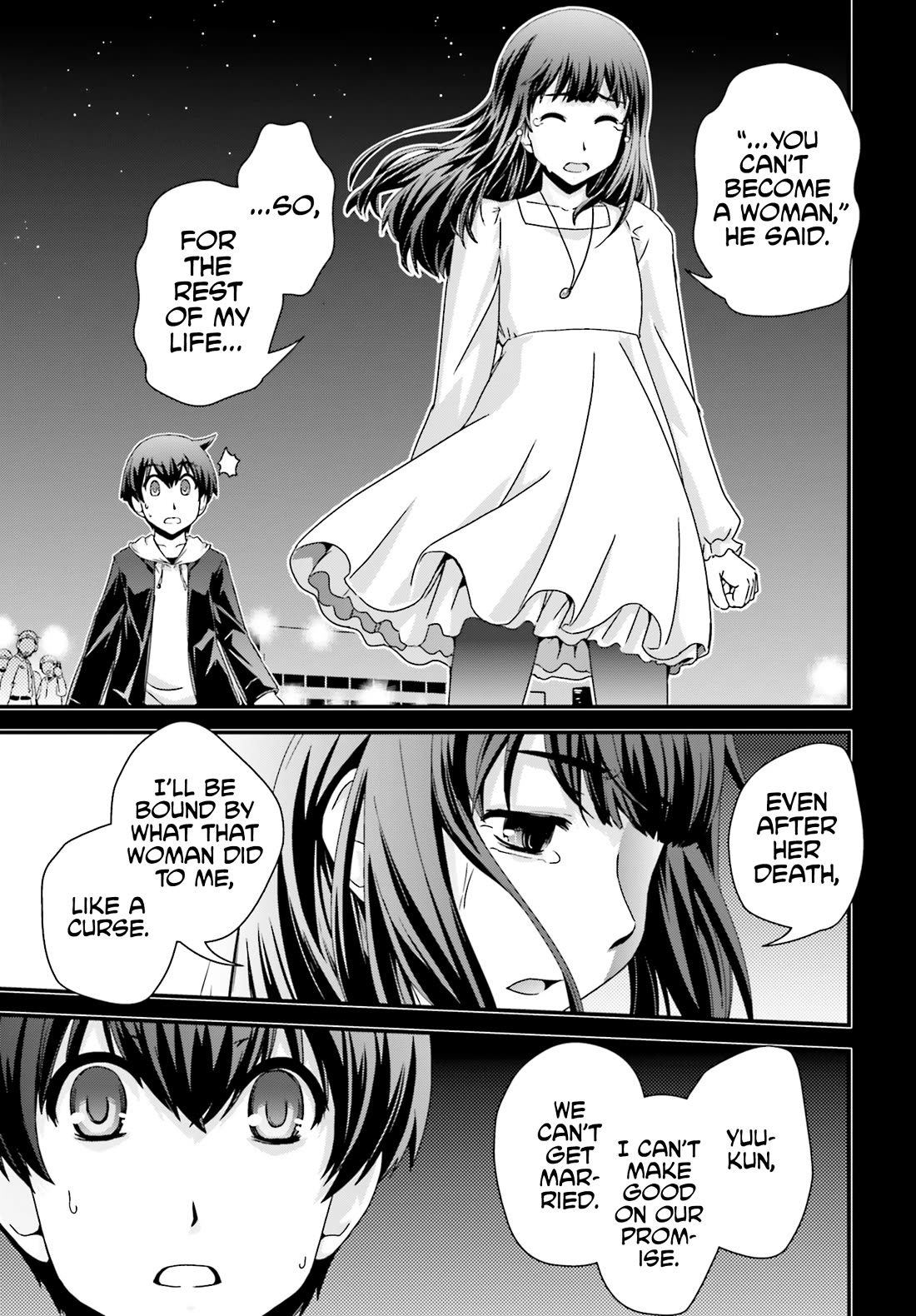 Kyoukai no Nai Sekai Chapter 22 page 16 - Chapter 22: Drowning in Despair