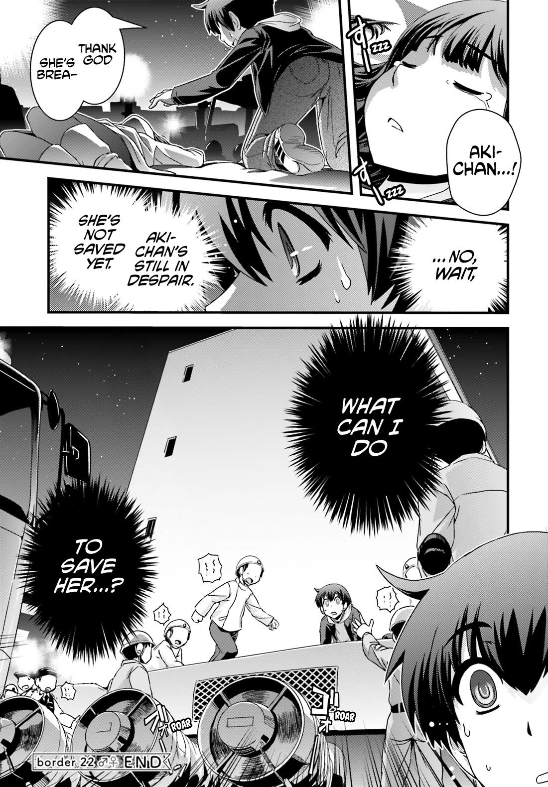 Kyoukai no Nai Sekai Chapter 22 page 23 - Chapter 22: Drowning in Despair