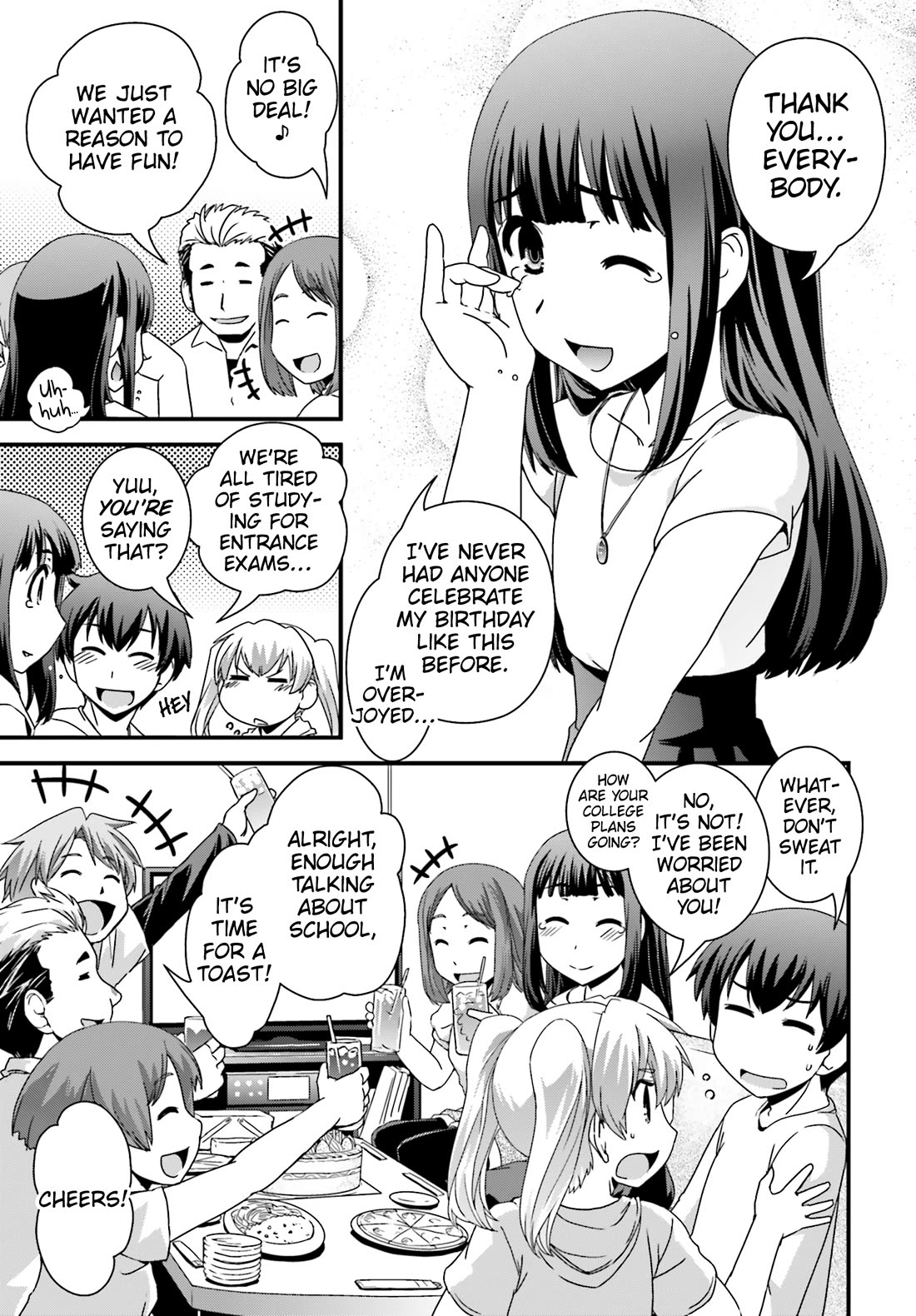 Kyoukai no Nai Sekai Chapter 22 page 4 - Chapter 22: Drowning in Despair