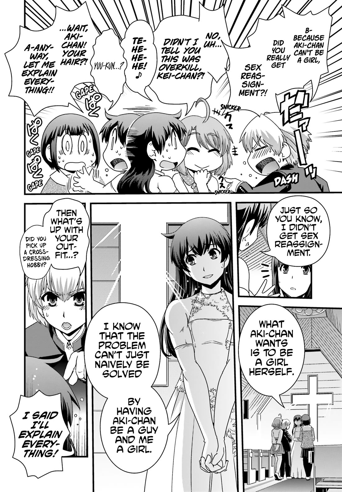Kyoukai no Nai Sekai Chapter 23 page 19 - Chapter 23: Yuu's Choice [END]
