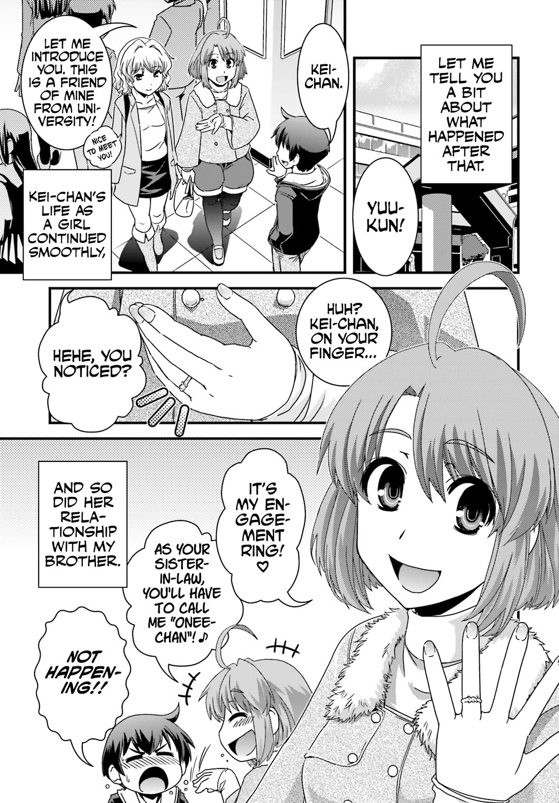 Kyoukai no Nai Sekai Chapter 23 page 27 - Chapter 23: Yuu's Choice [END]