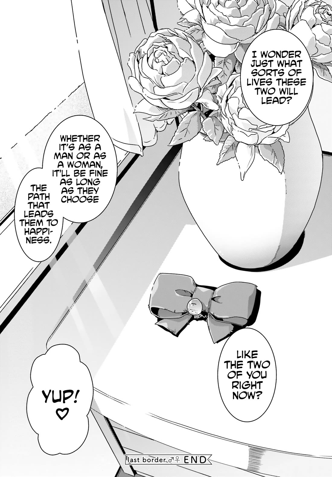 Kyoukai no Nai Sekai Chapter 23 page 33 - Chapter 23: Yuu's Choice [END]