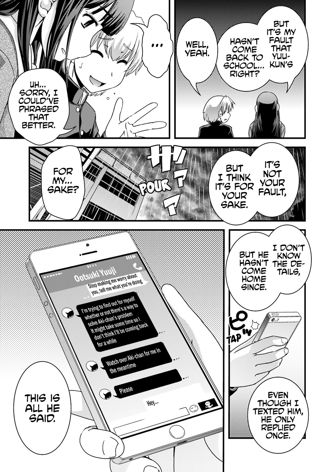 Kyoukai no Nai Sekai Chapter 23 page 9 - Chapter 23: Yuu's Choice [END]