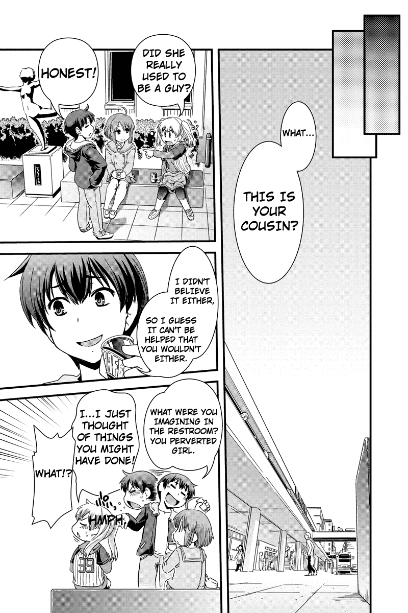 Kyoukai no Nai Sekai Chapter 4 page 18 - Chapter 4: Wanna Fall in Love? Stalker
