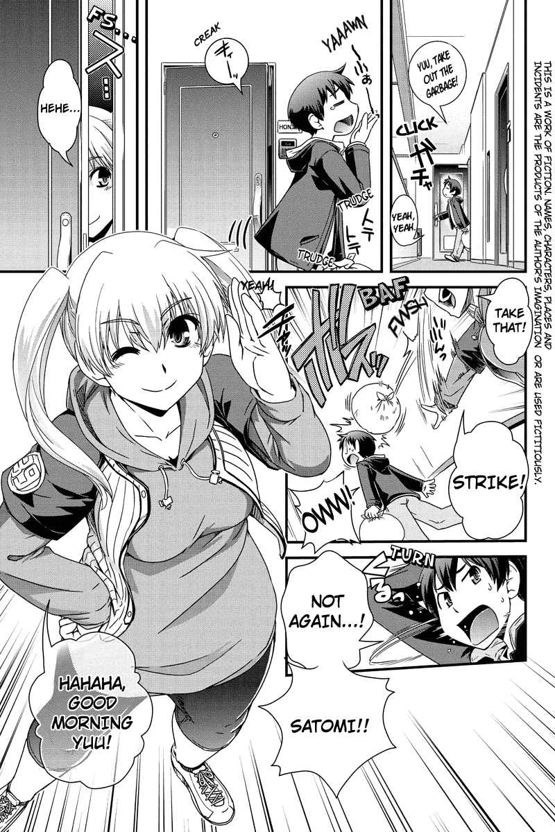 Kyoukai no Nai Sekai Chapter 4 page 2 - Chapter 4: Wanna Fall in Love? Stalker