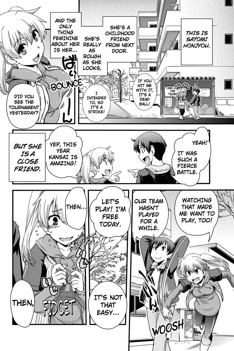 Kyoukai no Nai Sekai Chapter 4 page 3 - Chapter 4: Wanna Fall in Love? Stalker