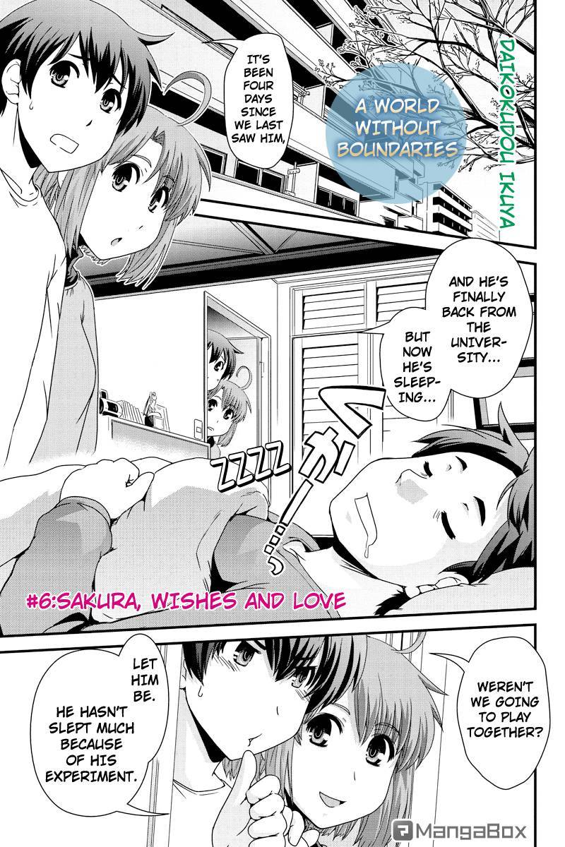 Kyoukai no Nai Sekai Chapter 6 page 1 - Chapter 6: Sakura, Wishes and Love