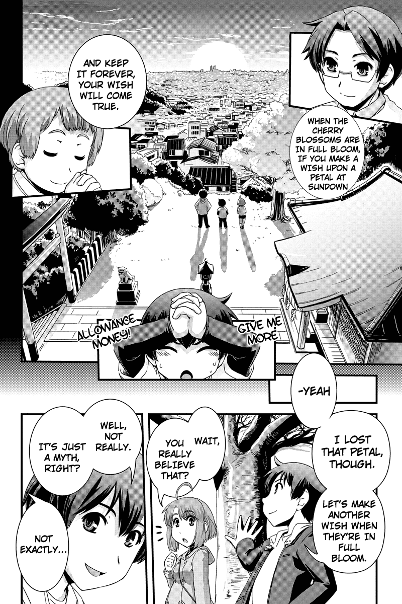 Kyoukai no Nai Sekai Chapter 6 page 12 - Chapter 6: Sakura, Wishes and Love