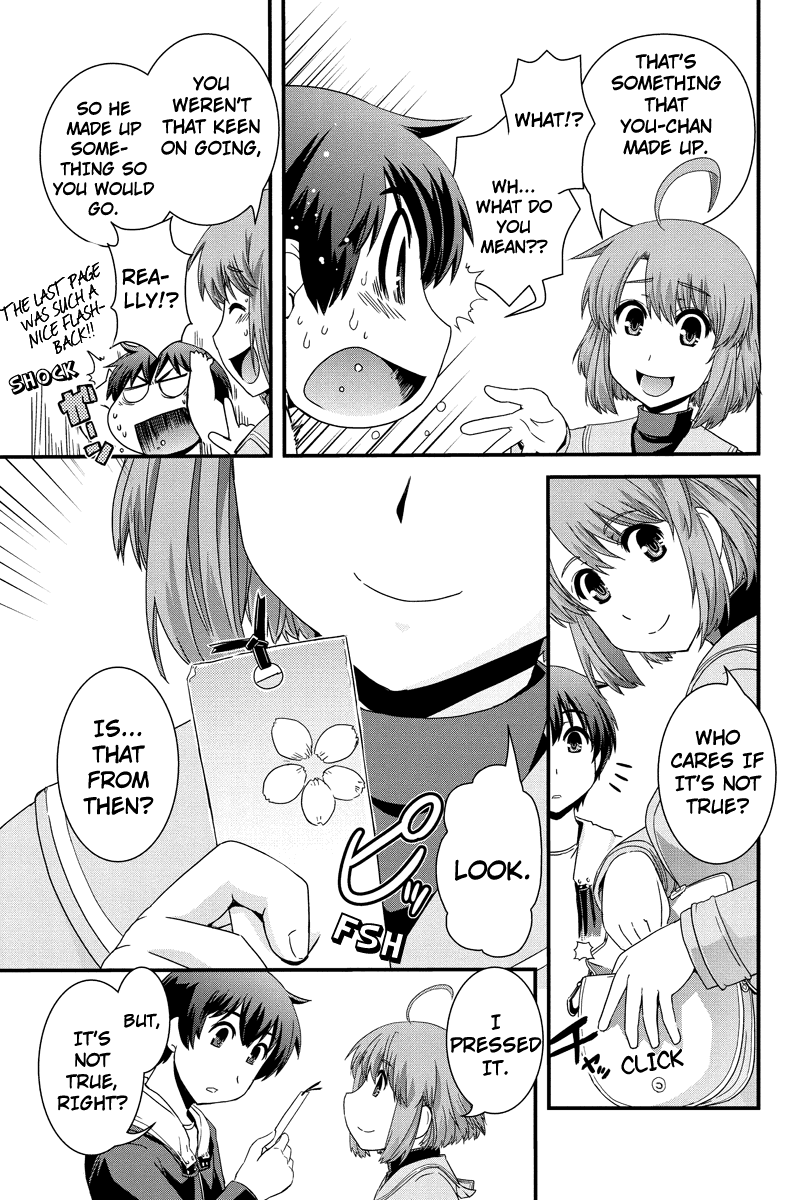 Kyoukai no Nai Sekai Chapter 6 page 13 - Chapter 6: Sakura, Wishes and Love