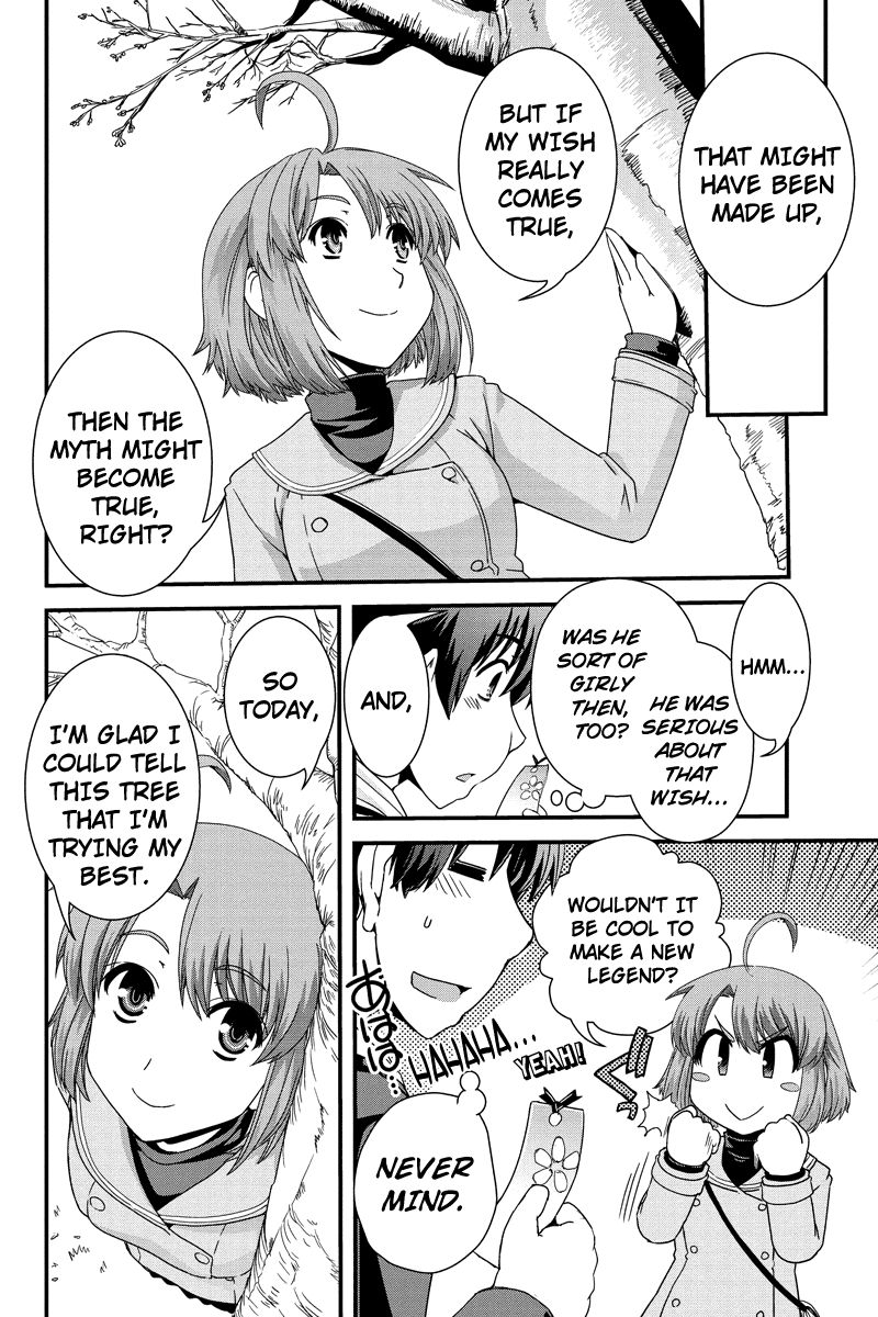 Kyoukai no Nai Sekai Chapter 6 page 14 - Chapter 6: Sakura, Wishes and Love