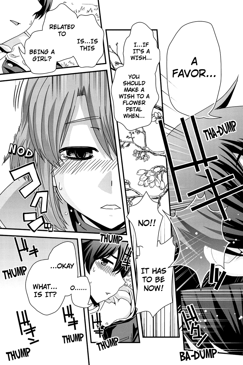 Kyoukai no Nai Sekai Chapter 6 page 21 - Chapter 6: Sakura, Wishes and Love