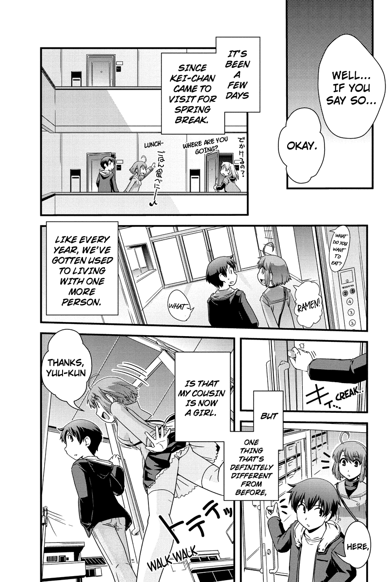 Kyoukai no Nai Sekai Chapter 6 page 3 - Chapter 6: Sakura, Wishes and Love