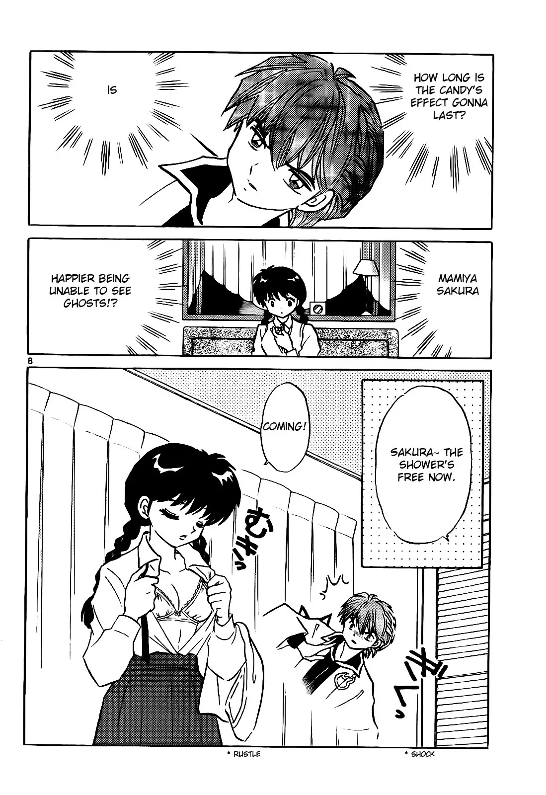 Kyoukai no Rinne Chapter 101 page 8 - Chapter 101: Where's Rinne?