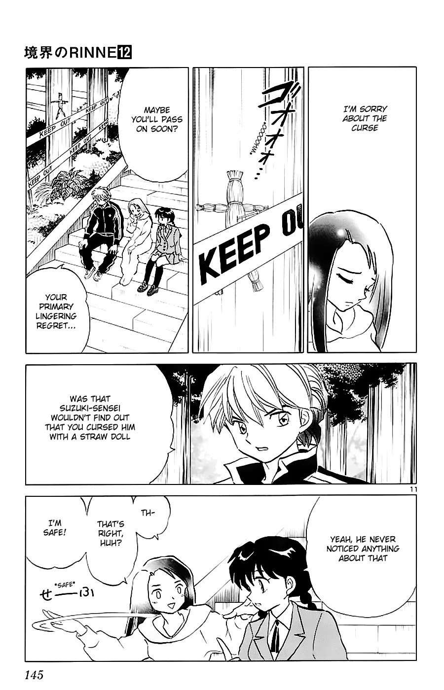 Kyoukai no Rinne Chapter 116 page 11 - Chapter 116: Let's Talk Seriously