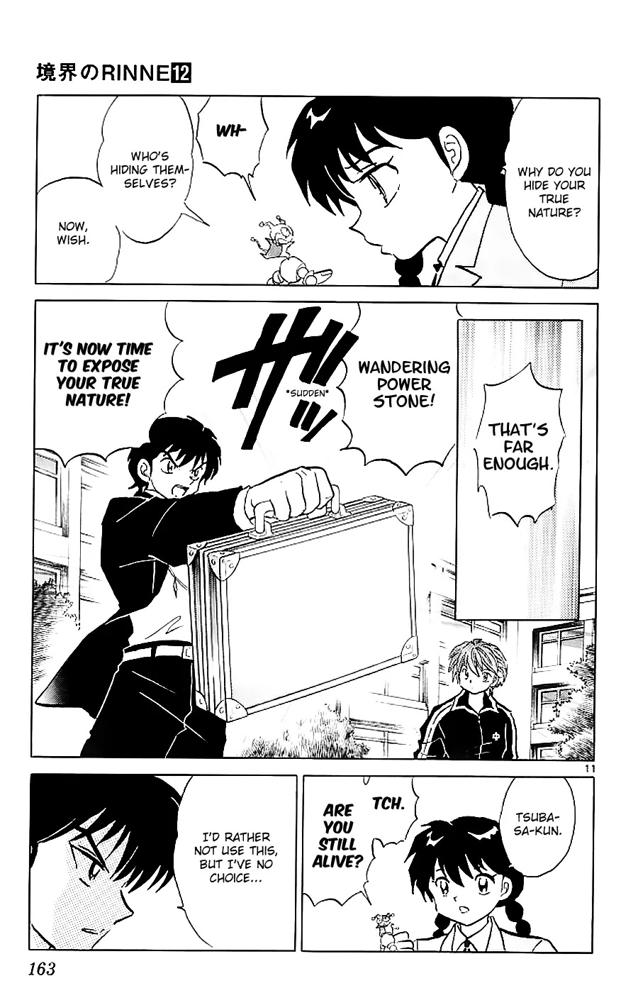 Kyoukai no Rinne Chapter 117 page 11 - Chapter 117: The Wandering Power Stone