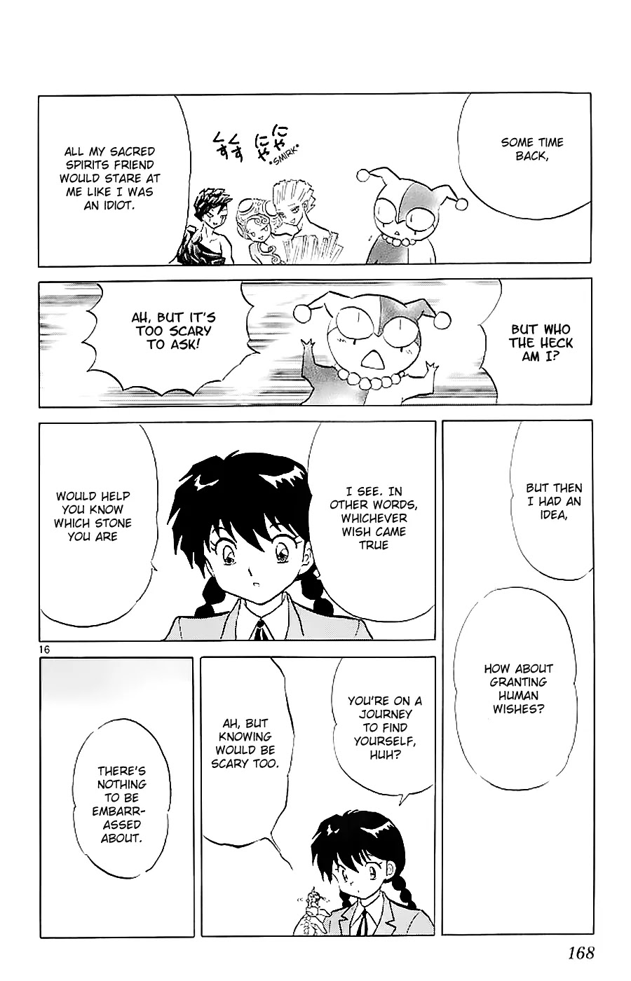 Kyoukai no Rinne Chapter 117 page 16 - Chapter 117: The Wandering Power Stone