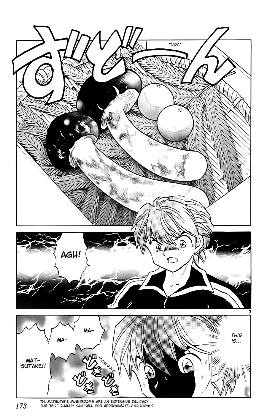 Kyoukai no Rinne Chapter 118 page 3 - Chapter 118: Matsutake Mushroom Madness