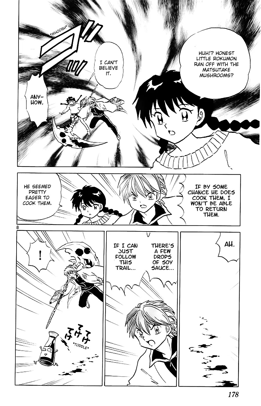 Kyoukai no Rinne Chapter 118 page 8 - Chapter 118: Matsutake Mushroom Madness