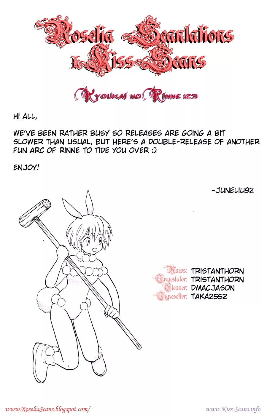 Kyoukai no Rinne Chapter 123 page 19 - Chapter 123: False Accusations