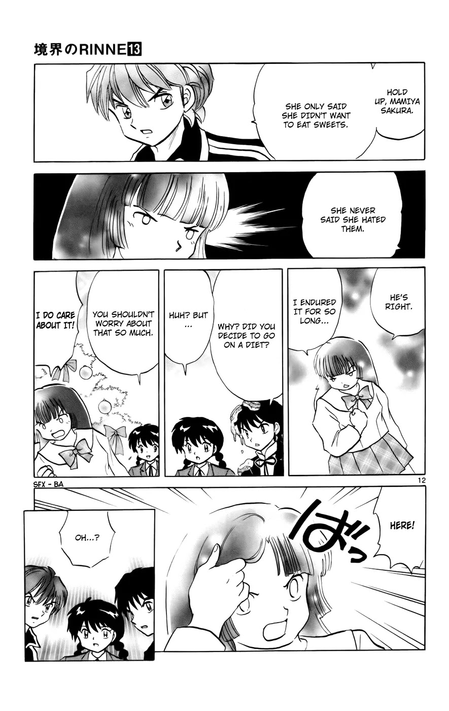 Kyoukai no Rinne Chapter 125 page 12 - Chapter 125: The Sweets Spirt