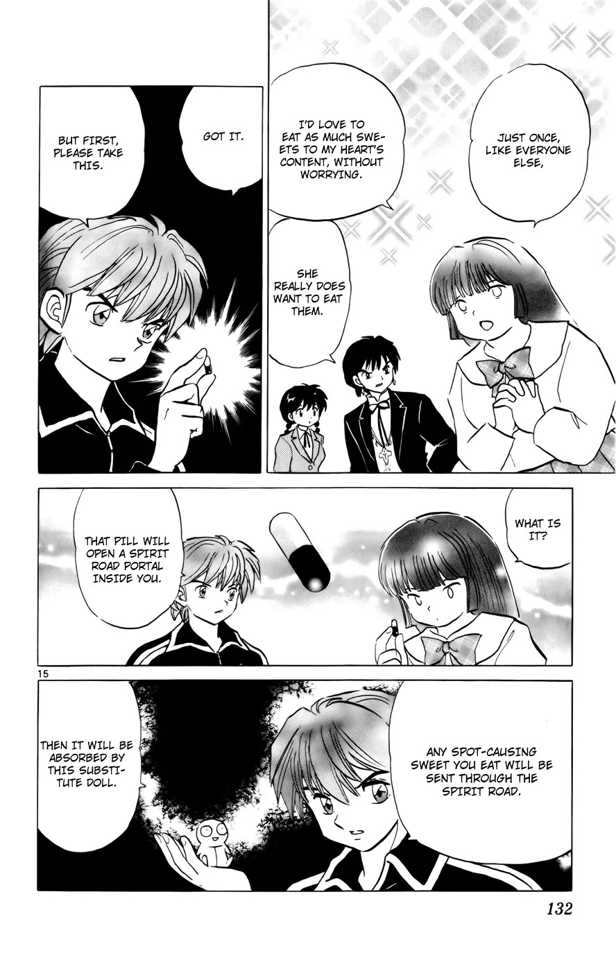 Kyoukai no Rinne Chapter 125 page 15 - Chapter 125: The Sweets Spirt