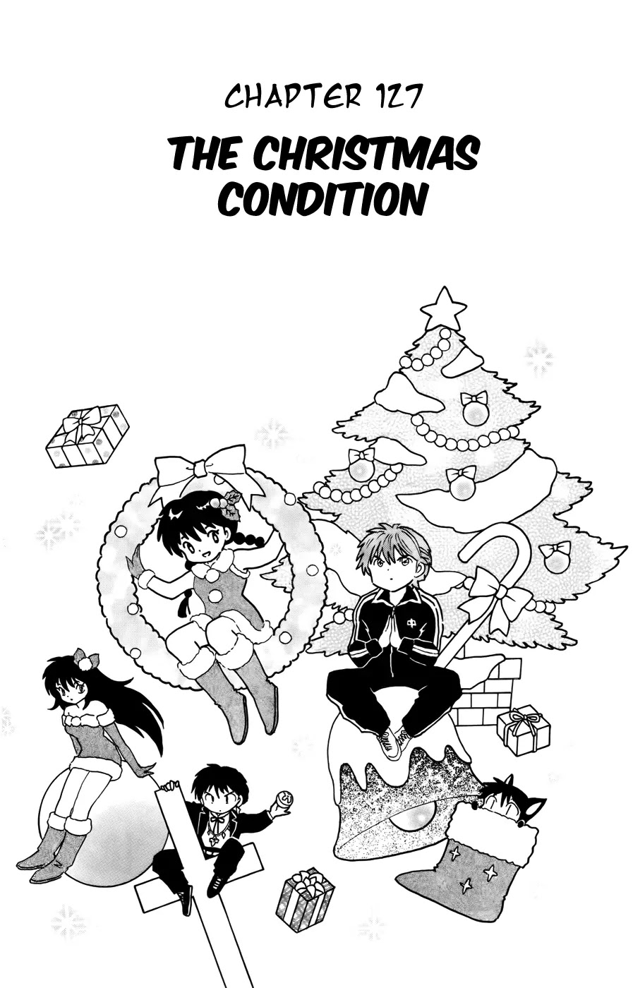 Kyoukai no Rinne Chapter 127 page 1 - Chapter 127: The Christmas Condition