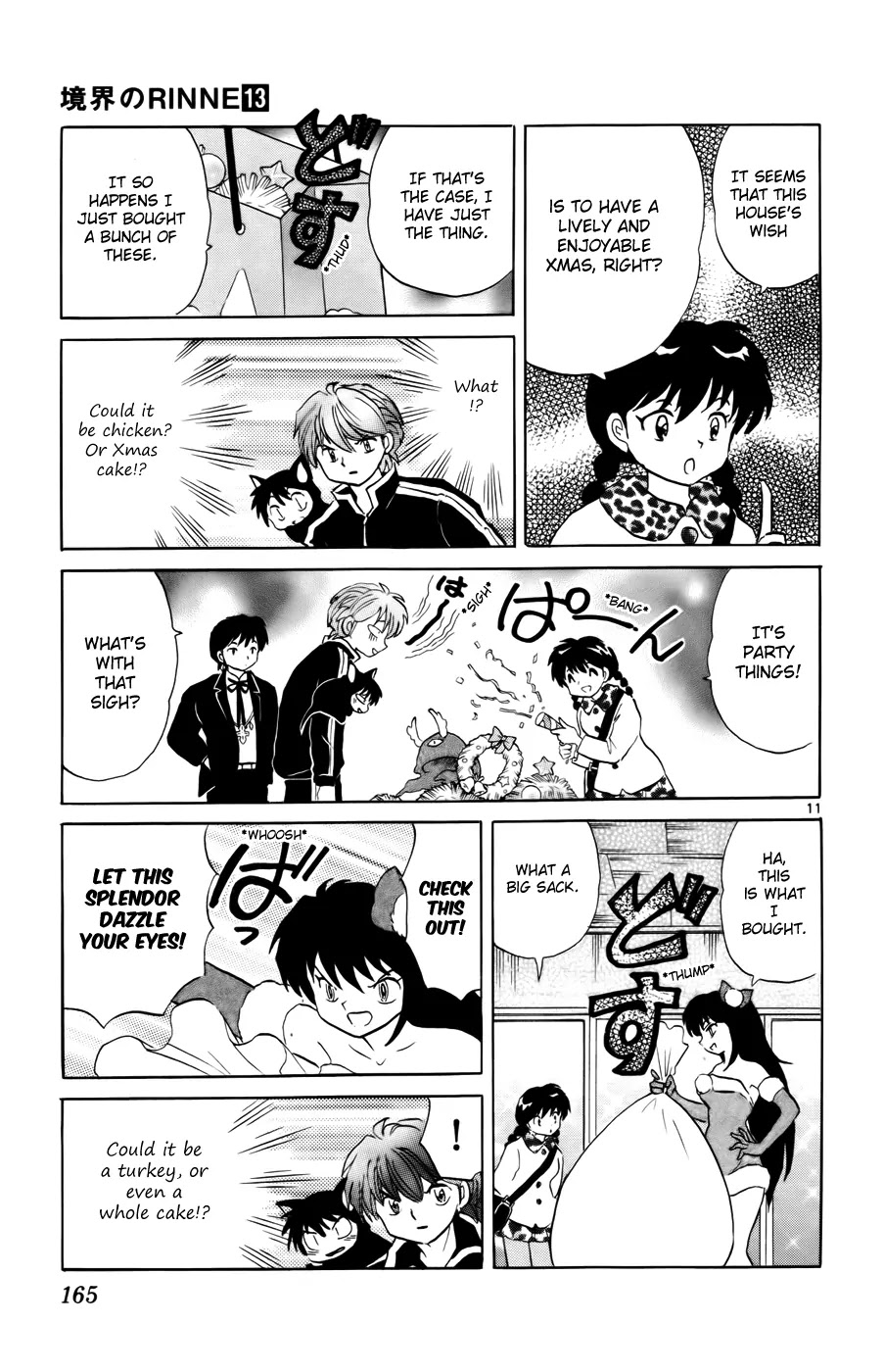 Kyoukai no Rinne Chapter 127 page 11 - Chapter 127: The Christmas Condition